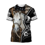 Beautiful Horse 3D All Over Printed shirt for Men and Women Pi040102-Apparel-TA-T-Shirt-S-Vibe Cosy™