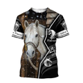 Beautiful Horse 3D All Over Printed shirt for Men and Women Pi040102-Apparel-TA-T-Shirt-S-Vibe Cosy™