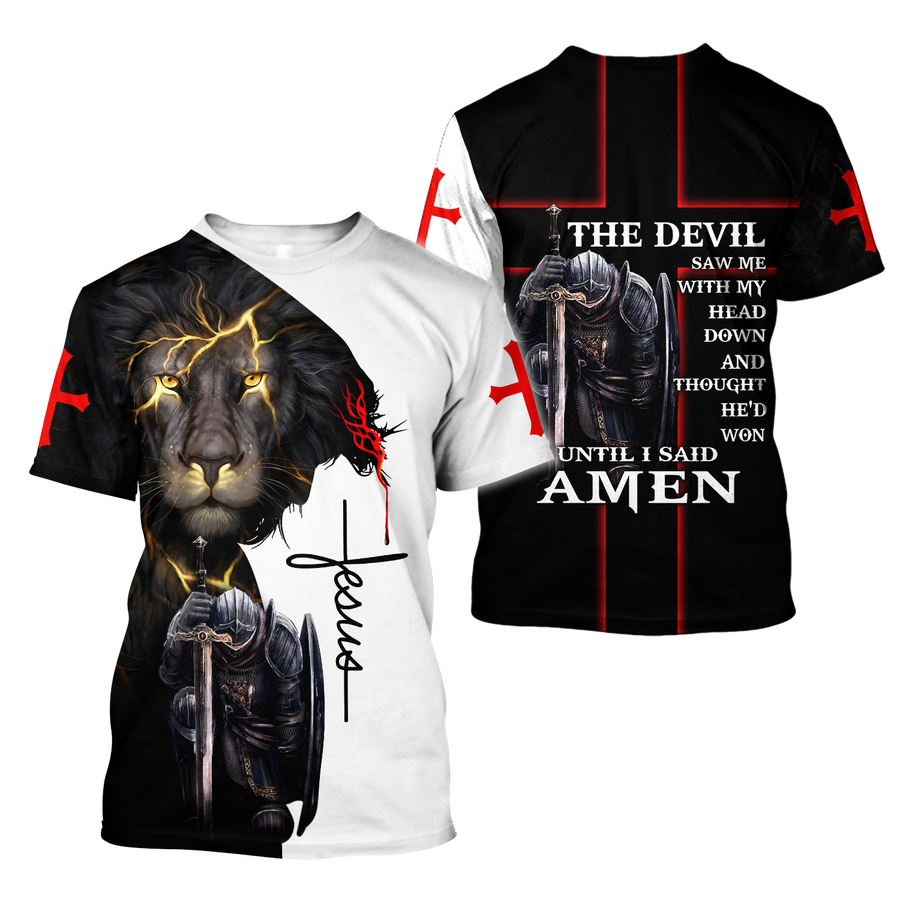 The Devil Saw Me With My Head Down 3D All Over Printed Shirts For Men and Women Pi250501S13-Apparel-TA-Hoodie-S-Vibe Cosy™