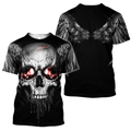 Premium Skull Tattoo 3D All Over Printed Unisex Shirts