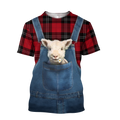 Baby Sheeps Hoodie T-Shirt Sweatshirt for Men and Women NM121111-Apparel-NM-T-shirt-S-Vibe Cosy™