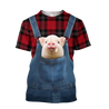 Baby Pigs Hoodie T-Shirt Sweatshirt for Men and Women Pi130201-Apparel-NM-T-shirt-S-Vibe Cosy™