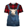 Baby Sheeps Hoodie T-Shirt Sweatshirt for Men and Women NM121111-Apparel-NM-T-shirt-S-Vibe Cosy™