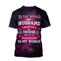 All Over Printed Trucker Wife Hoodie HHT08092019-MEI