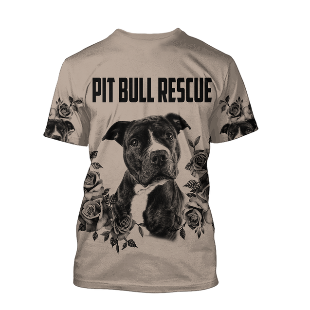 3D Unisex Shirts Pit Bull Rescue HVT03112003