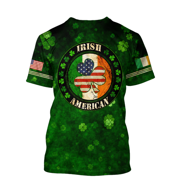 Irish St.Patrick day 3d hoodie shirt for men and women HVT31102001