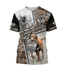 Labrador Hunting 3D Over Printed Unisex Deluxe Hoodie ML