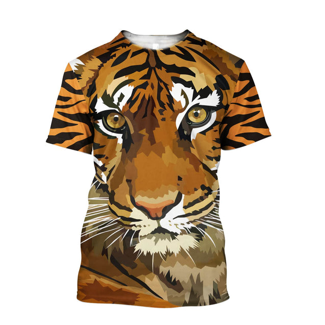 Amazing Tiger Portrait Hoodie For Men And Women MH2008205-TQH