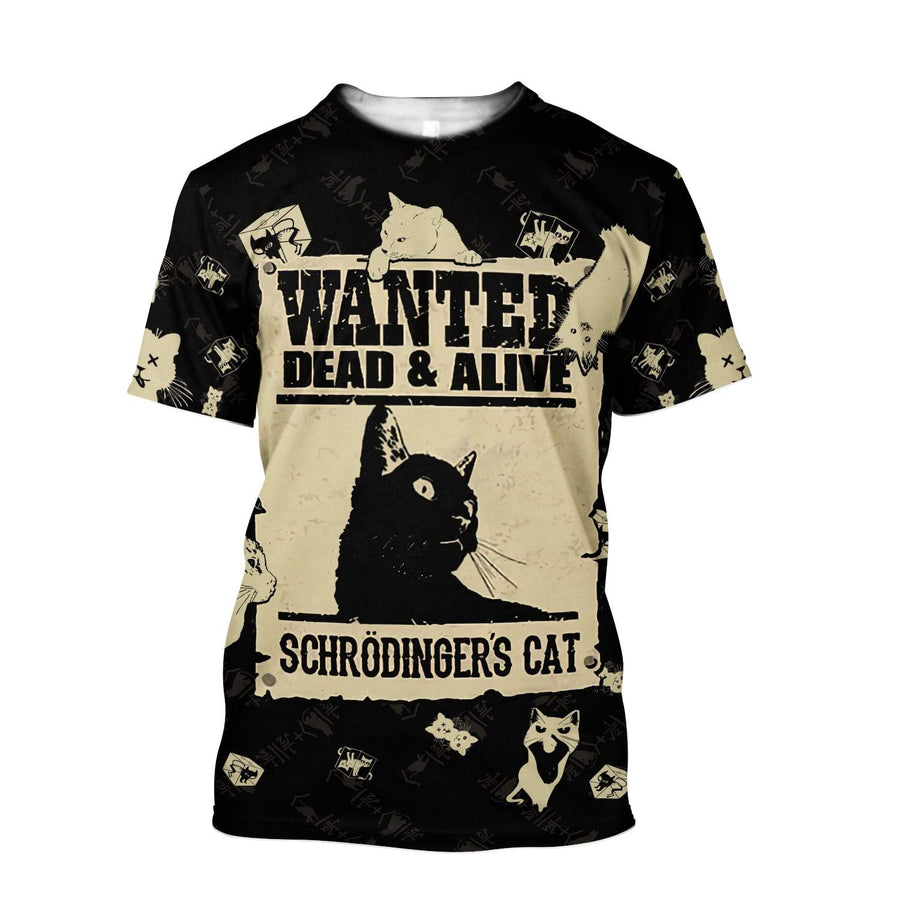 Schrodinger Cat Limited Edition 3D Printed Pattern for Men and Women-ML