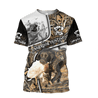 Labrador Hunting 3D Over Printed Unisex Deluxe Hoodie ML