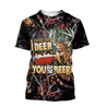 I shoot the Deer You buy the Beer 3D All Over Print Hoodie MH2209202