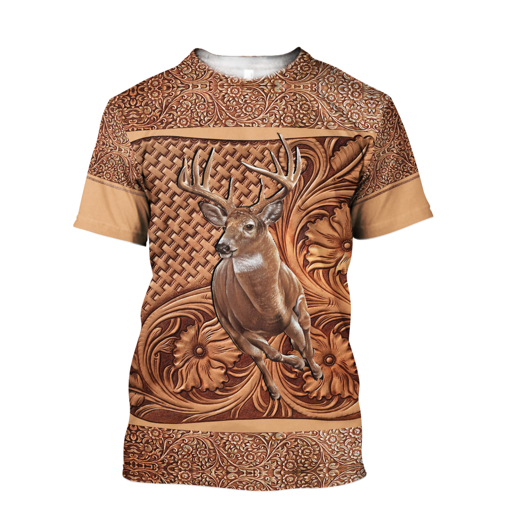 Deer Hunting 3D All Over Printed Shirts For Men LAM