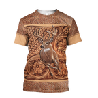 Deer Hunting 3D All Over Printed Shirts For Men LAM