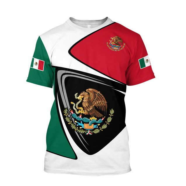 Mexican Customize 3D All Over Printed Shirts For Men And Women