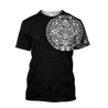 Aztec Mayan Tatoo 3D All Over Printed Shirts For Men and Women DQB07102008S-Apparel-TA-T-Shirts-S-Vibe Cosy™