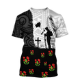 Anzac day new zealand australia lest we forget 3d all over printed shirt and short for man and women-Apparel-PL8386-T-shirt-S-Vibe Cosy™