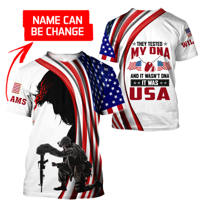 It Was USA 3D All Over Printed Shirts For Men and Women MH151020