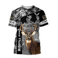 Version 4 Huntaholic - Deer Hunting 3D All Over Printed Shirts For Men And Woman