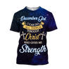 December Girl I Can Do All Things Through Christ Who Give Me Strength  3D All Over Print Shirts DQB08122009S