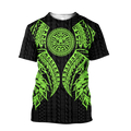 Amazing Polynesian Tattoo Green Hoodie-ML-Apparel-ML-T-Shirt-S-Vibe Cosy™