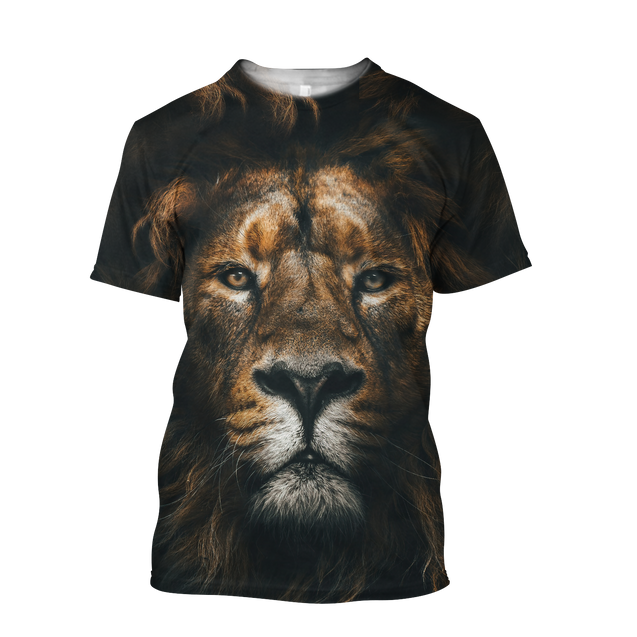 The Silence of Lion Over Printed Hoodie