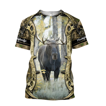 Premium Hunting for Hunter 3D Printed Unisex Shirts