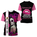 September Girl Customize Name 3D All Over Printed Shirts For Women MH10112009