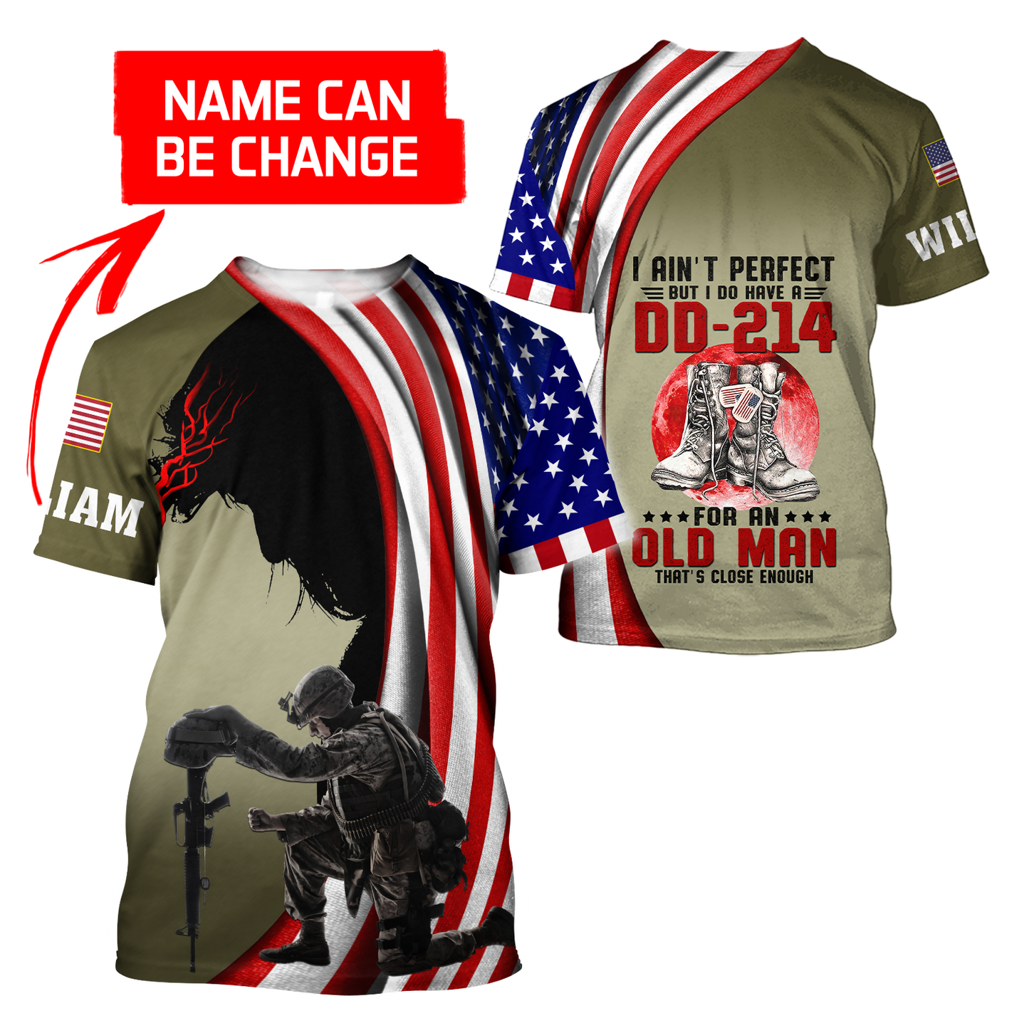 US Veteran I Do Have A DD-214 3D All Over Printed Shirts MH1310203