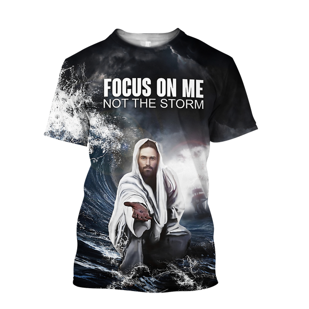 Focus On Me Not The Storm 3D All Over Printed Shirts For Men and Women TA09162001