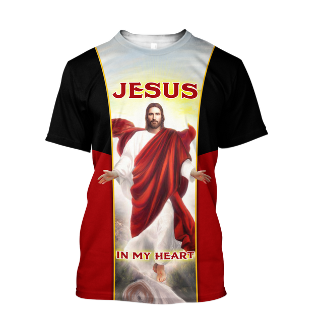 Premium Christian Jesus Catholic 3D Printed Unisex Shirts