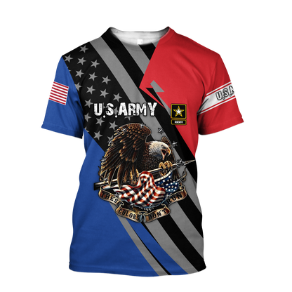 US Army 3D All Over Printed Shirts For Men and Women TA09142005S