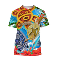 Puerto Rico Summer Sol Taino Shirt QB06232001-Apparel-TQH-T-Shirt-S-Vibe Cosy™