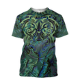 Maori hei matau paua shell 3d all over printed shirt and short for man and women-Apparel-PL8386-T-shirt-S-Vibe Cosy™