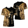 January Lion Queen 3D All Over Printed Shirt for Women