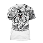 3D Tattoo Ancient Egypt Over Printed Shirt for Men and Women TP