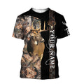 Deer Hunting Customize Name 3D hoodie shirt for men and women MH110920