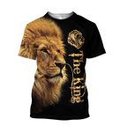 King Lion 3D All Over Printed Unisex Shirts