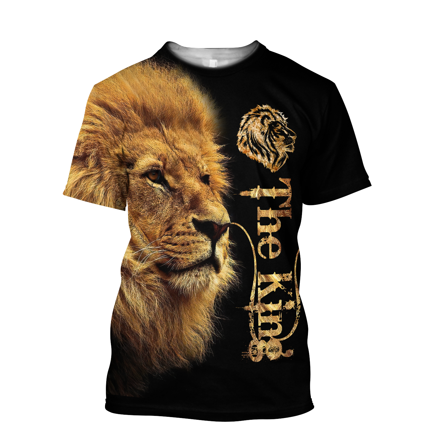 King Lion 3D All Over Printed Unisex Shirts
