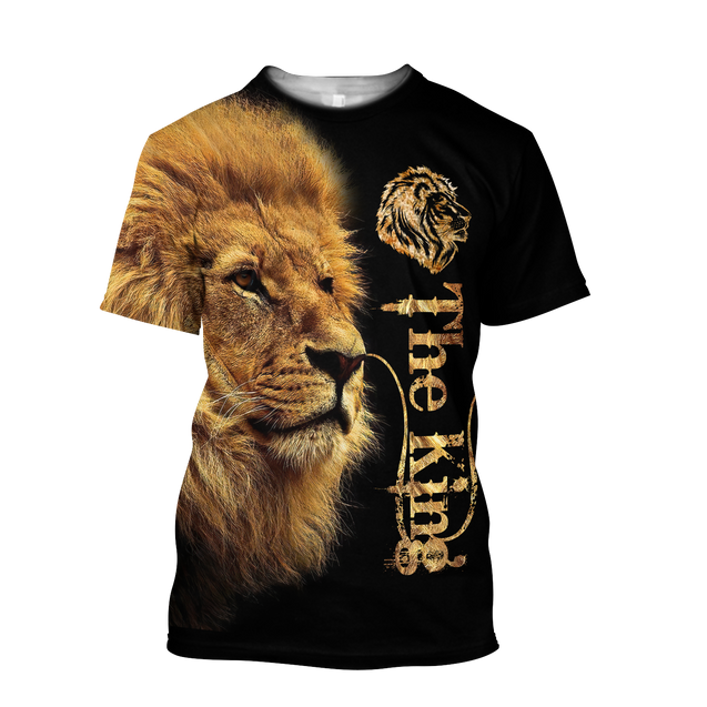 King Lion 3D All Over Printed Unisex Shirts