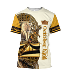 Custom Name October King 3D All Over Printed Unisex Shirts
