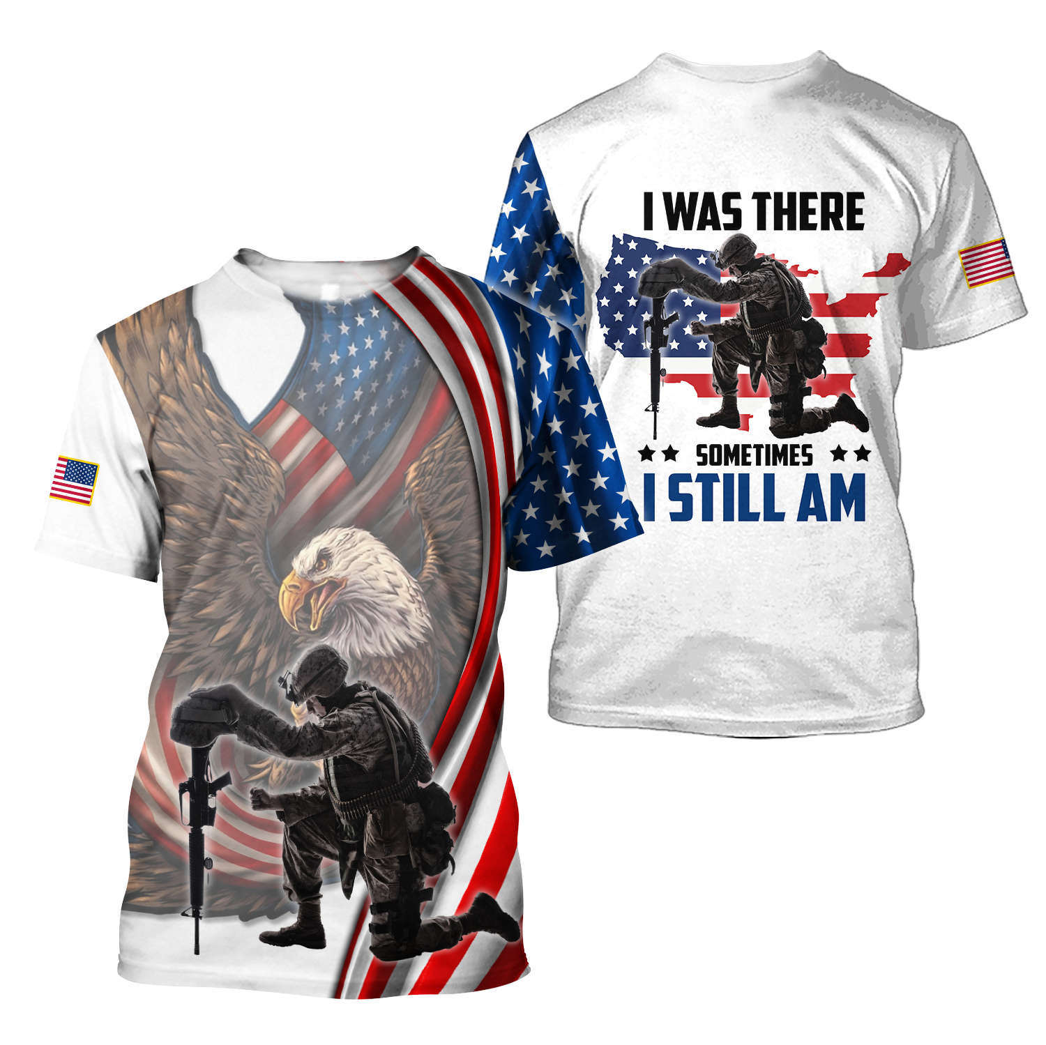 I Was There Somtimes I Still I Am 3D All Over Printed Shirts For Men and Women DQB16102002