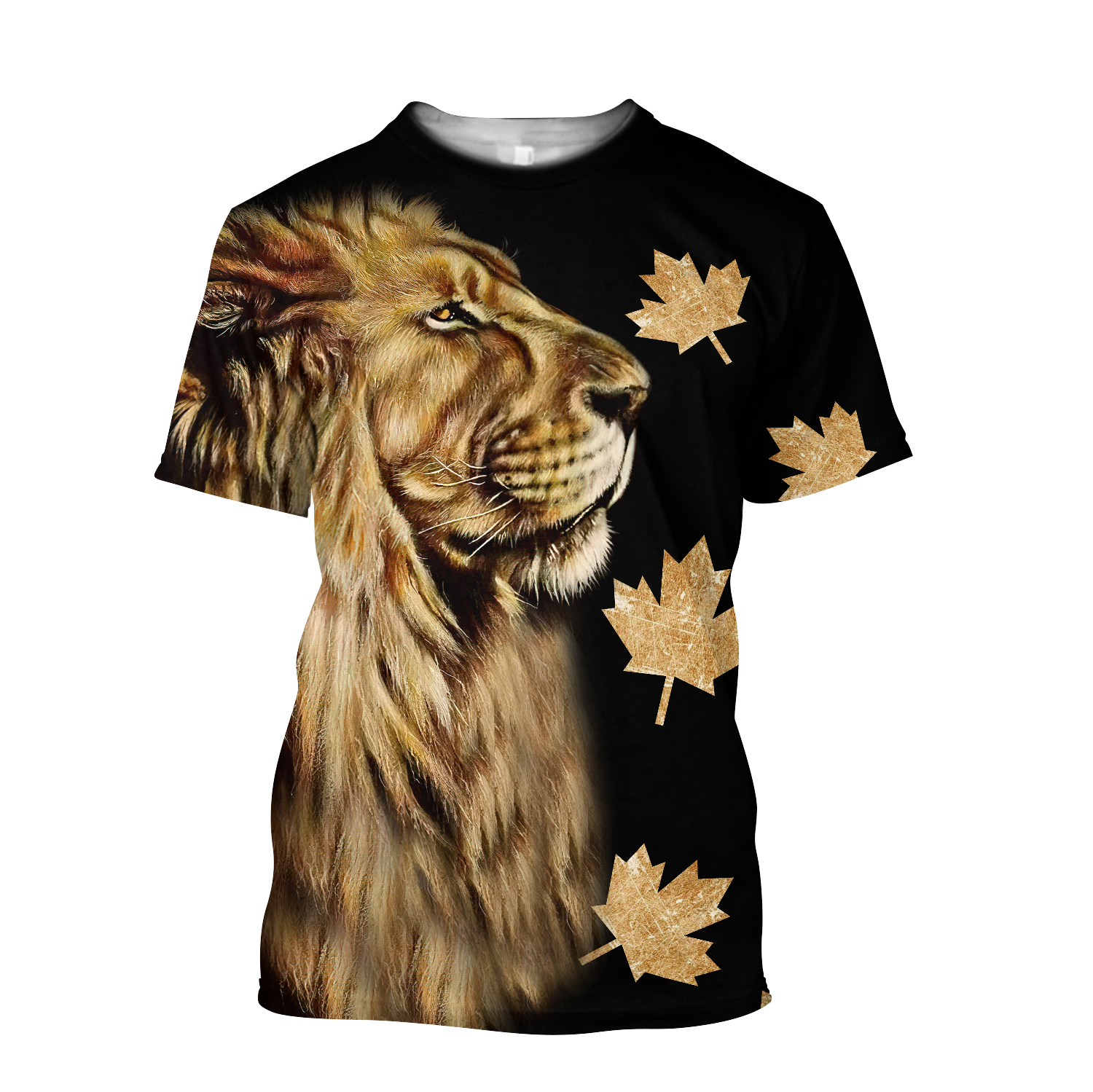 3D Canada One Nation Under God Over Printed Shirt for Men and Women TP