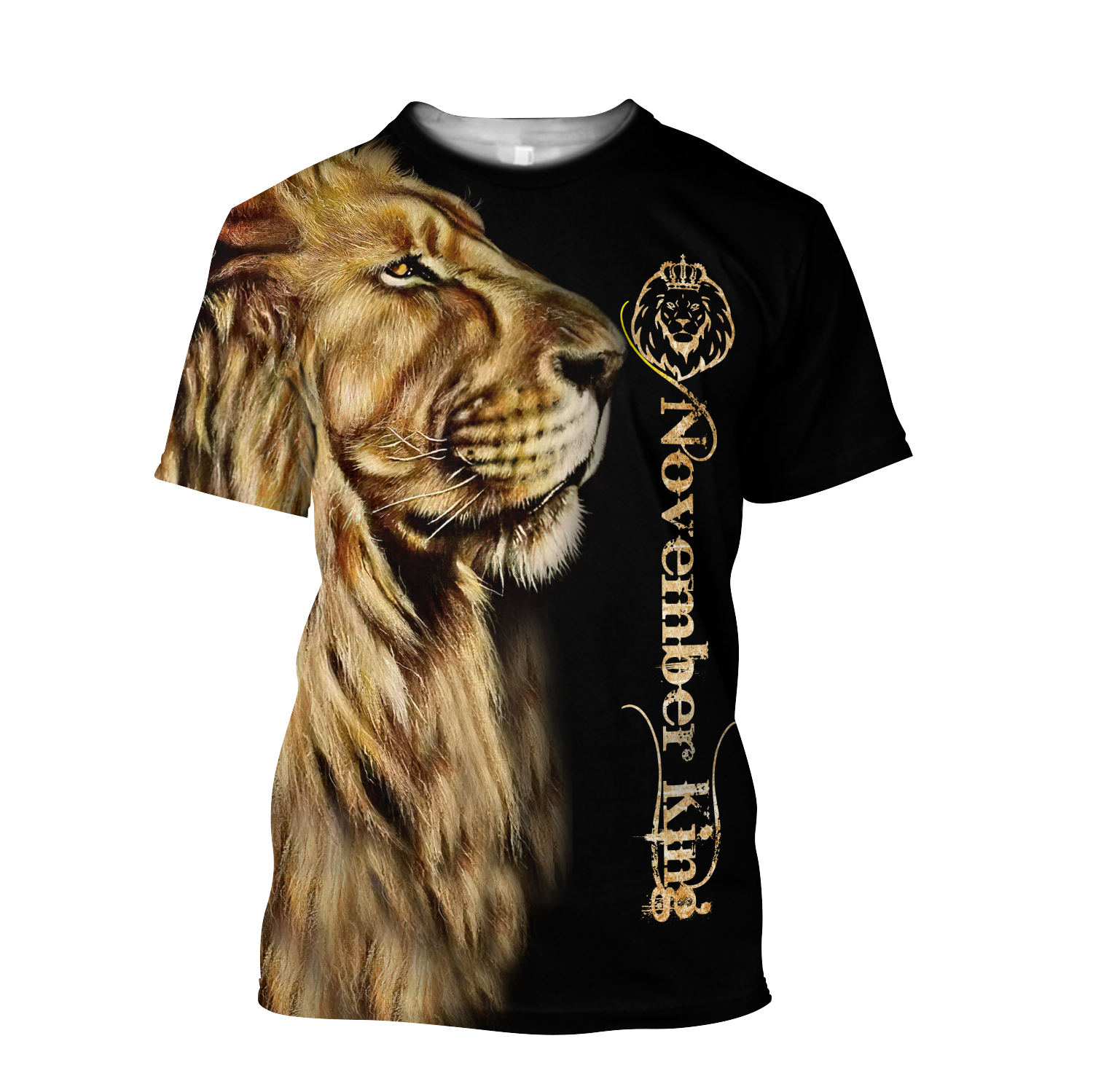 Custom Name November King 3D All Over Printed Unisex Shirts