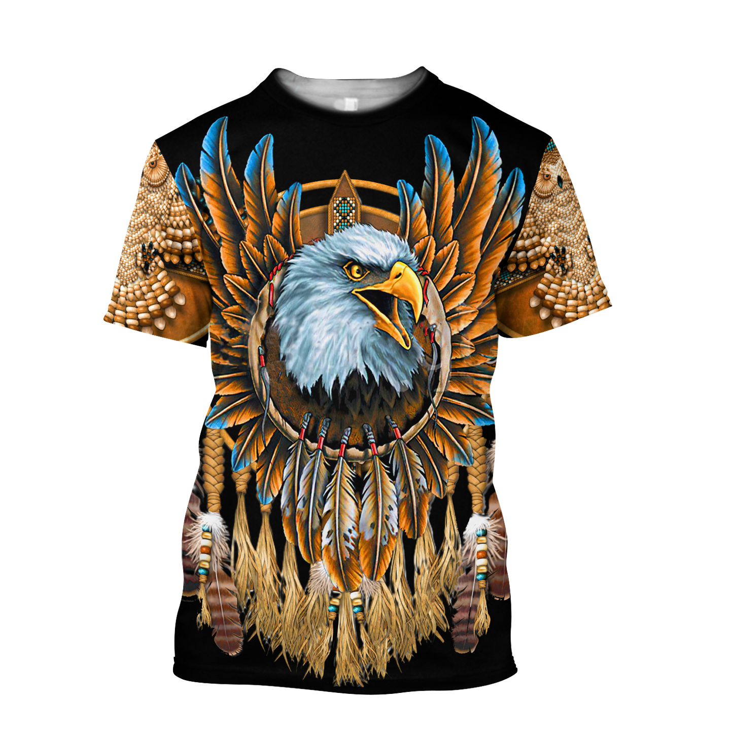 Eagle Native American 3D All Over Printed Unisex Shirts