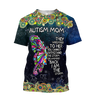 Autism Mom-Butterfly 3D All Over Print Shirts DQB08142002