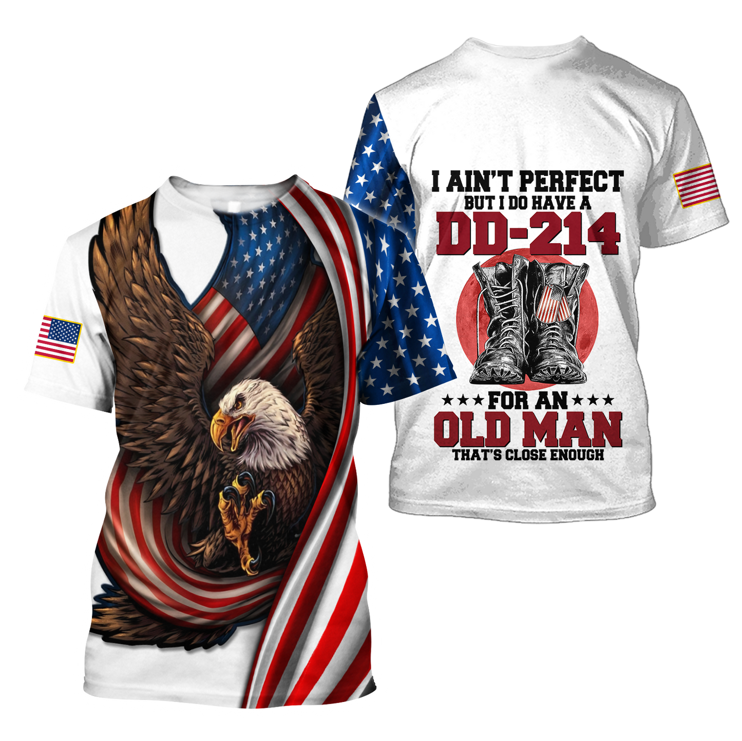 I Have A DD-214 US Veteran 3D All Over Printed Shirts  DQB21102002