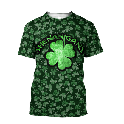 Irish St.Patrick day 3d hoodie shirt for men and women MH281020