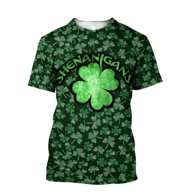 Irish St.Patrick day 3d hoodie shirt for men and women MH281020