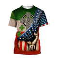 Irish St.Patrick day 3d hoodie shirt for men and women MH0511202