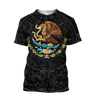 Mexican Aztec Warrior 3D All Over Printed Shirts For Men and Women QB06292002